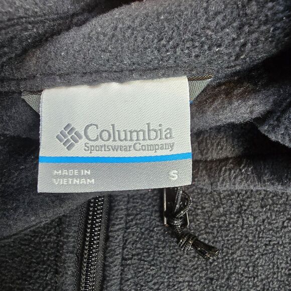 Columbia Fleece Vest Bundle Womens S Full Zip Sleeveless Outdoor Hiking Layer - Picture 11 of 15